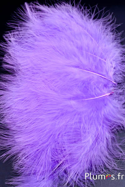 Maraboet kalkoen – 8-12 cm – lila